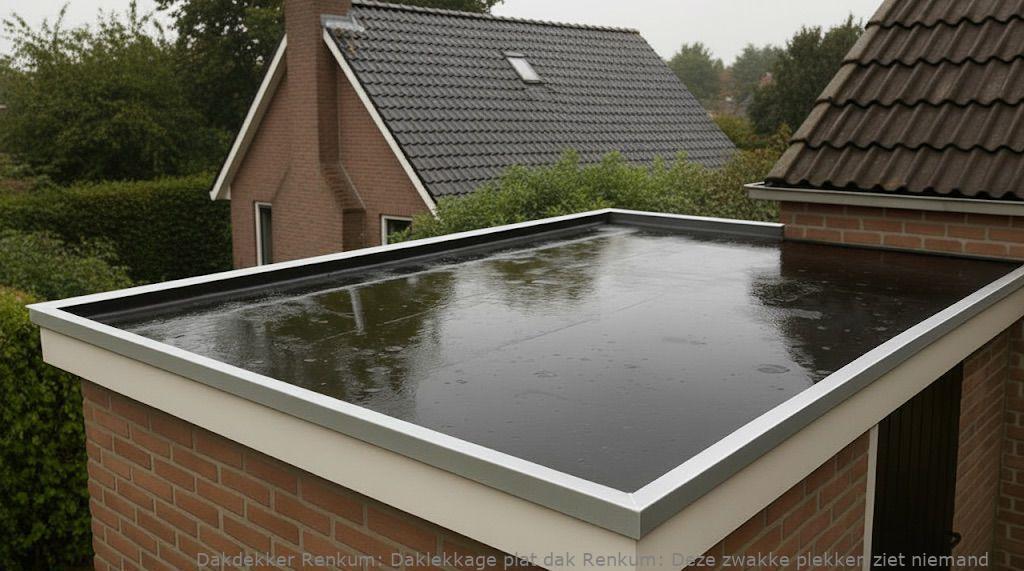 Daklekkage Plat Dak Renkum