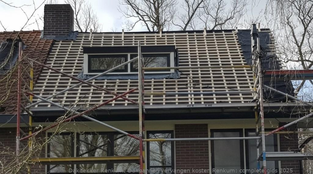 Dakpannen Vervangen Kosten Renkum